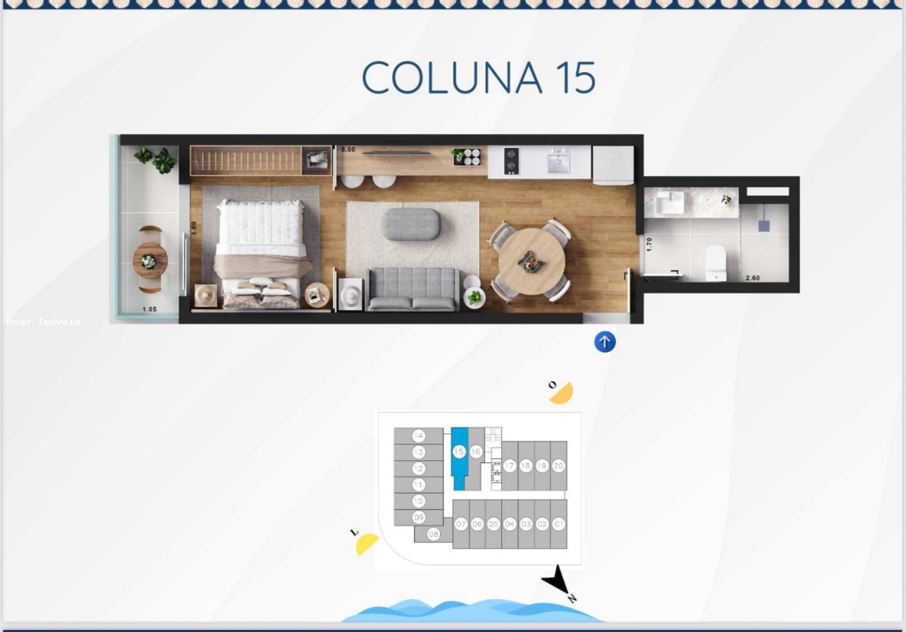 Apartamento, 1 quarto, 30 m² - Foto 20