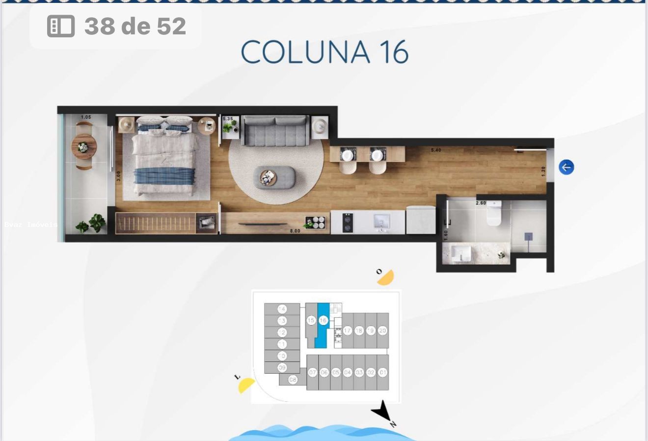 Apartamento, 1 quarto, 30 m² - Foto 21